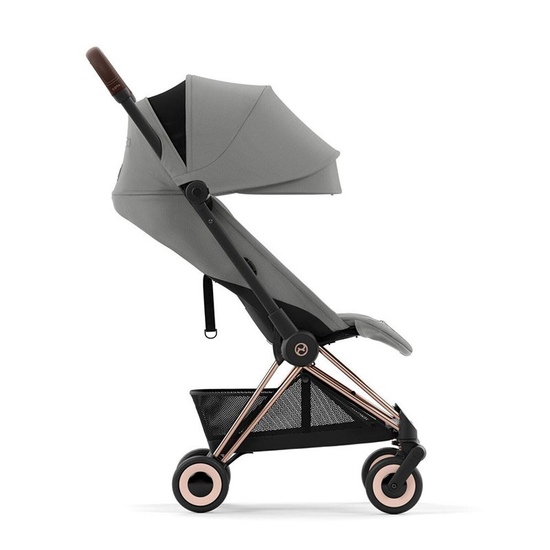 Коляска прогулочная Cybex Coya Mirage Grey Rosegold - 4